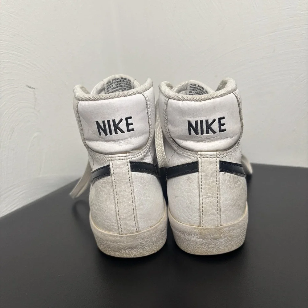 Nike Blazer Mid '77‎ Vintage GS White Black Youth 5.5 Women's 6.5 DA4086-100